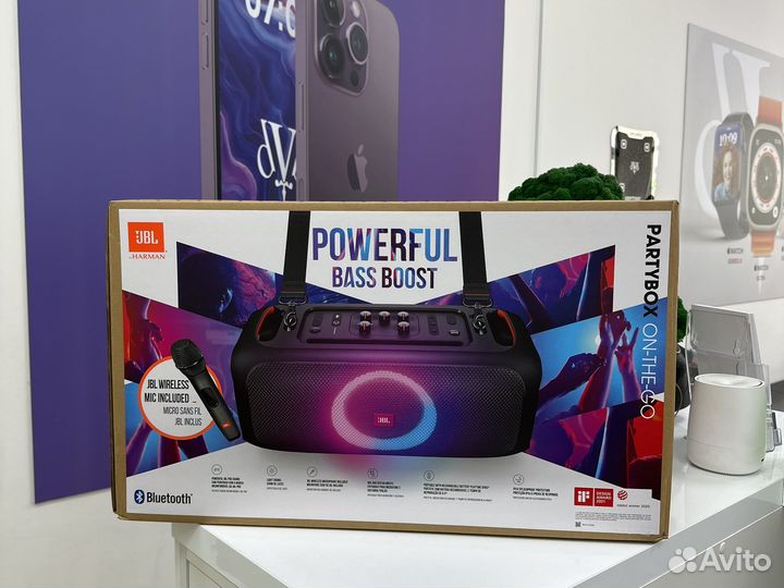 Колонка JBL partybox ON-THE-GO Новая Гарантия