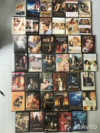 Огромная коллекция dvd фильмов дисков. Все жанры