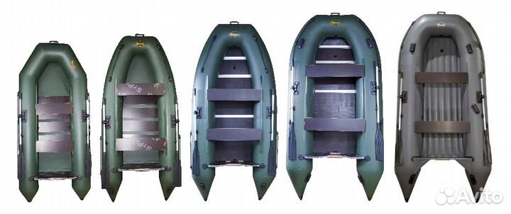 Моторная надувная лодка 