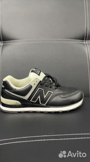 Кроссовки New Balance 574 кожаные