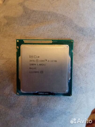 Процессор intel core i5 3570К