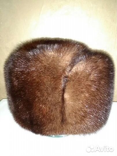 Мужская шапка (из меха норки)