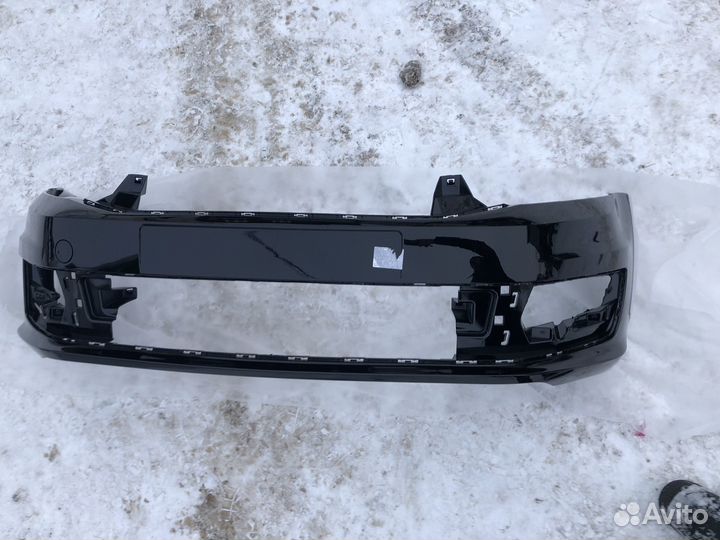 Бампер передний Volkswagen polo 2010-2015 В цвет