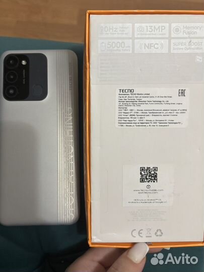 TECNO Spark 8C, 4/64 ГБ
