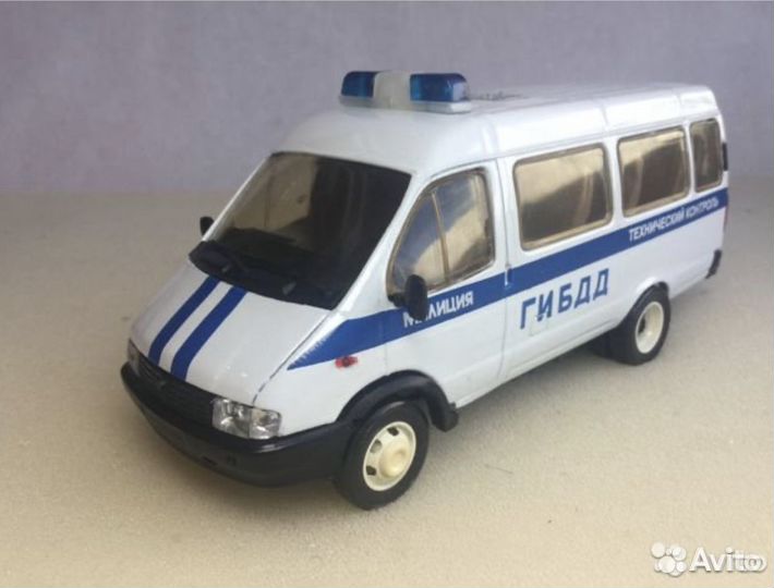 M 1:43. Модели Газель с 1 типом решетки. Агат