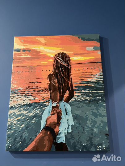 Картина девушка