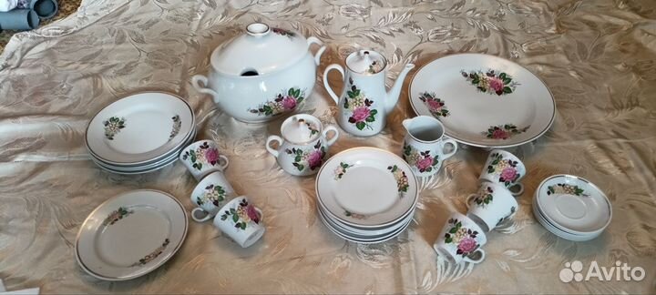 Чайно кофейный сервиз