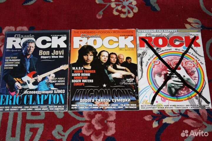 40 журналов Classic Rock