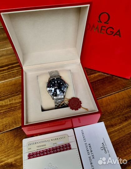 Премиальные часы Omega Seamaster 007 c коробкой