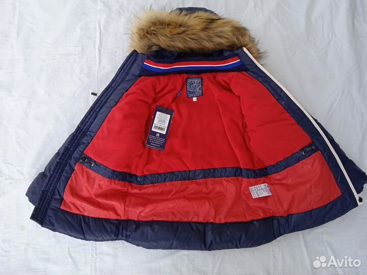 Новый теплый зимний пуховик брендовый
