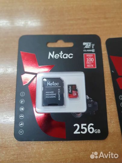 Netac P500 Extreme Pro microSD 256GB новая