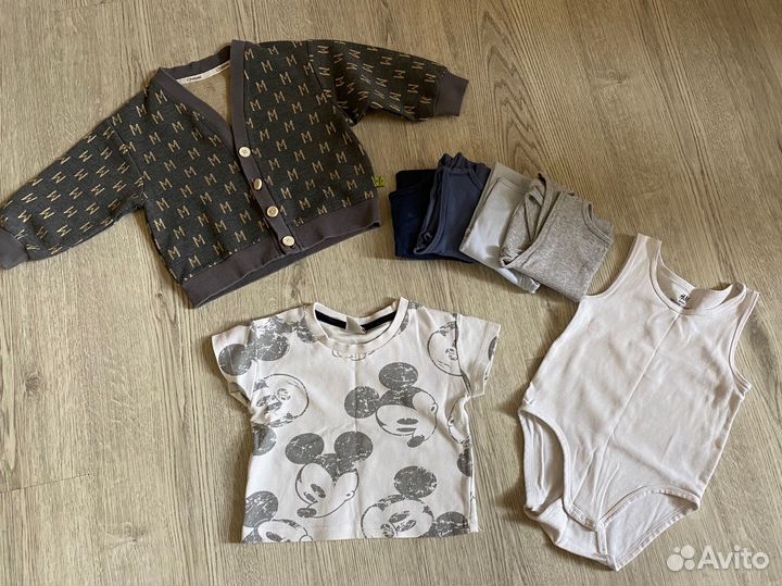 Детская одежда пакетом 80 86