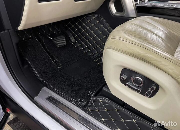 3D Коврики в салон Land Rover