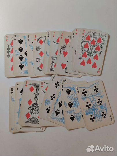 Карты лубочные Свешников СССР