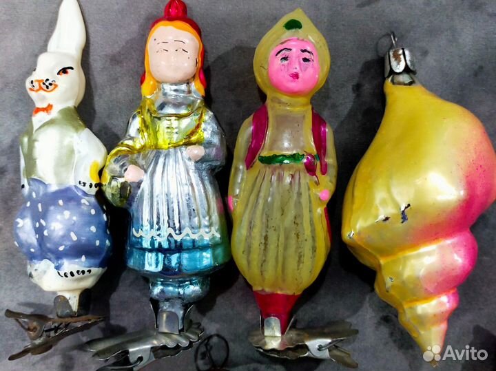 Елочные игрушки СССР