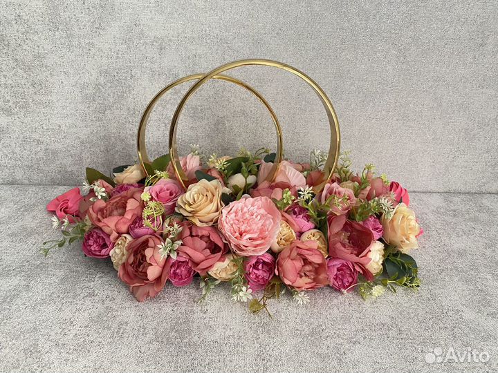 Свадебные украшения на машину