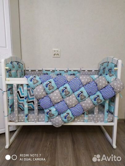 Бортики в детскую кроватку