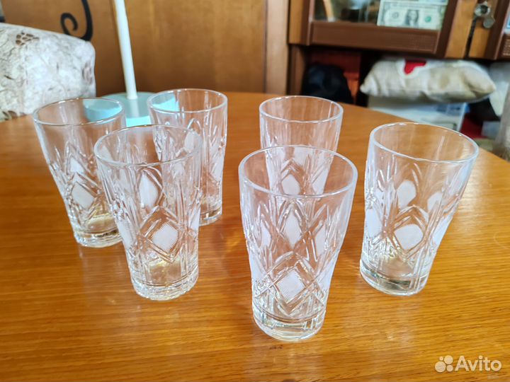 Хрустальные стаканы СССР