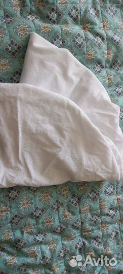 Наматрасник непромокаемый в круглую кроватку