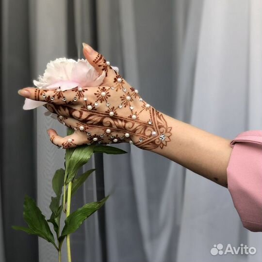 Мехенди, тату хной, временное тату