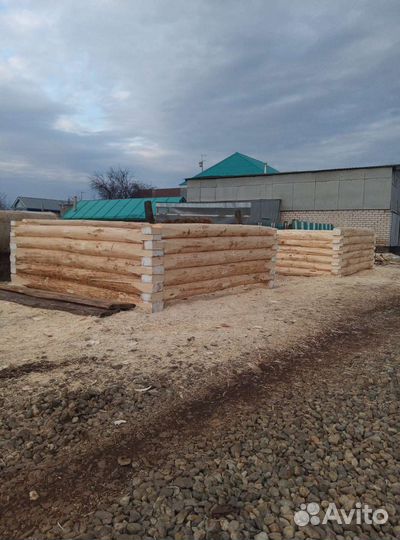 Срубы для бани из осины 3*3