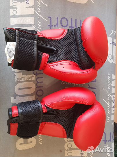 Перчатки боксёрские закрытые размер 6