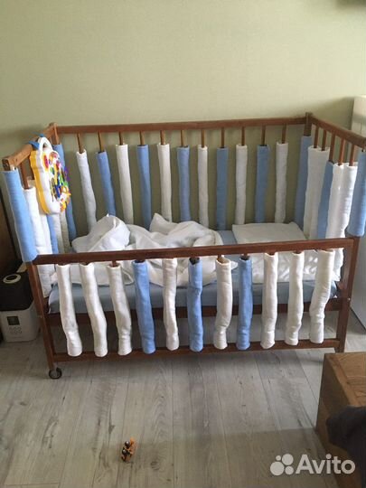 Комплект фенс-бамперов 55см (36 шт), сатин