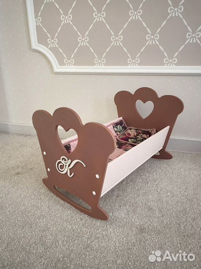 Деревянная мебель для кукол