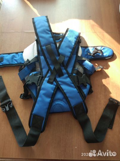 Рюкзак-переноска Selby синий б/у