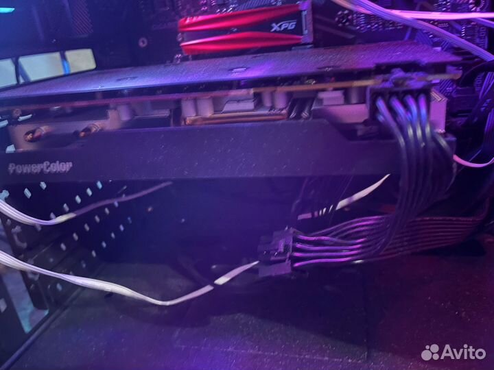 Видеокарта rx7600 (powercolor)