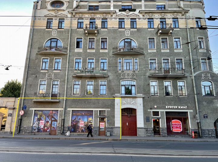 256м² суперпрох на входе м.Пушкинская