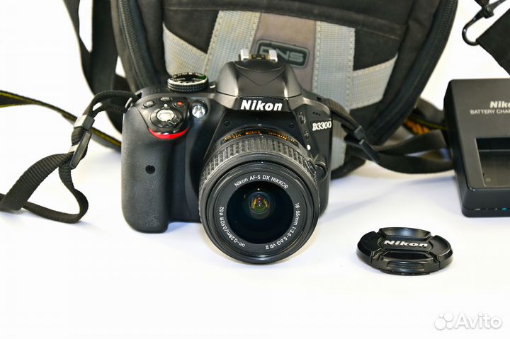 Nikon D3300 24.2MP цифрозеркалка Kit AF-S VR 18-55