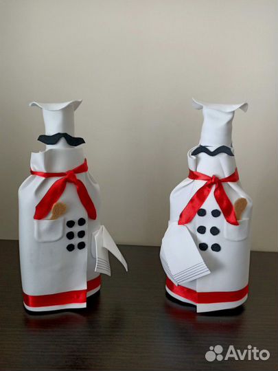 Бутылки декорированные под заказ