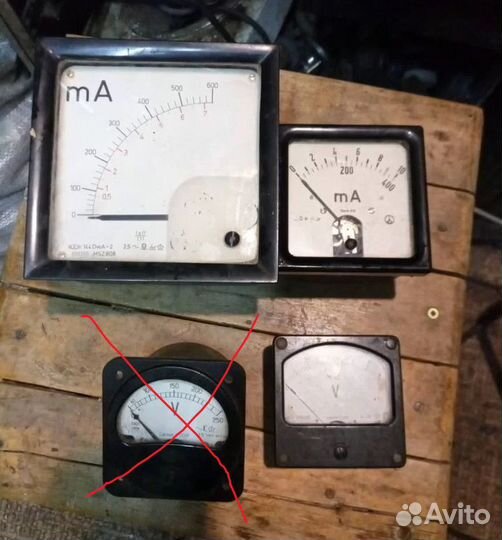 Вольтметры и Амперметры стрелочные СССР Венгрия