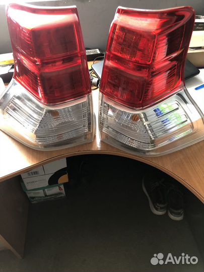 Задние фонари Toyota Land cruiser prado 150