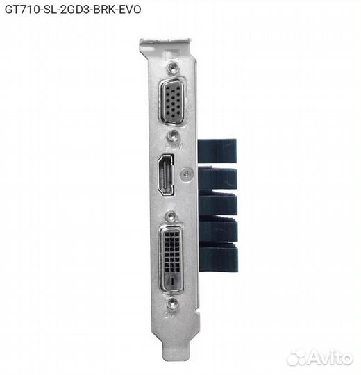 Видеокарта Asus nVidia GeForce GT 710 EVO DDR3 2GB