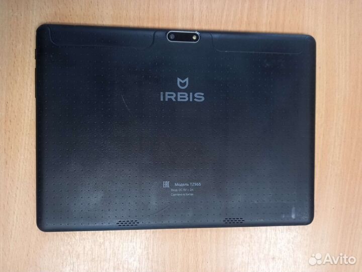 Планшет irbis tz965