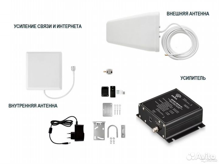Усиление сигнала сотовой связи и Интернета K-900