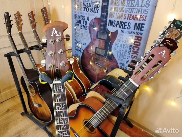 Гитара ovation с подключением новая реплика