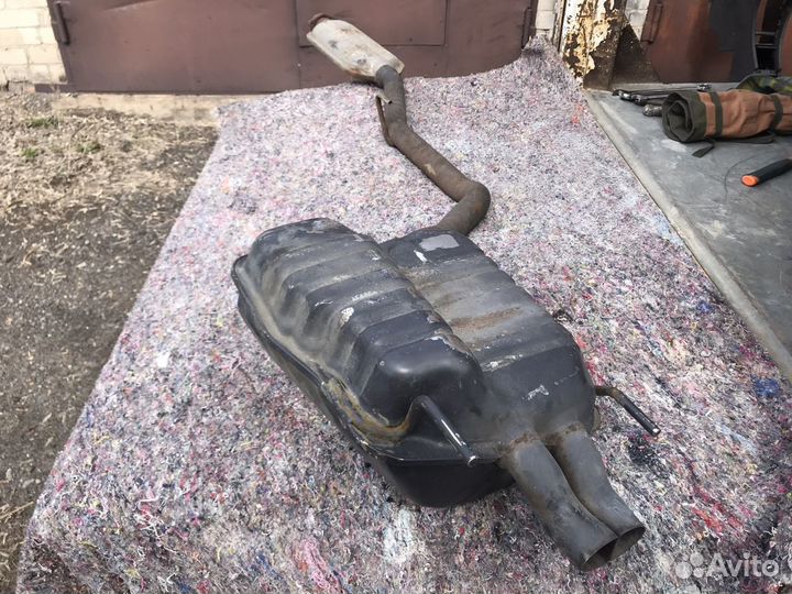 Глушитель, задняя банка Мерседес CLK208, W208