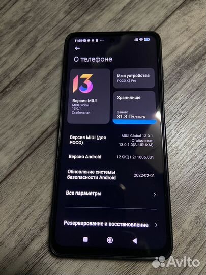 Xiaomi poco x3 pro 8 256