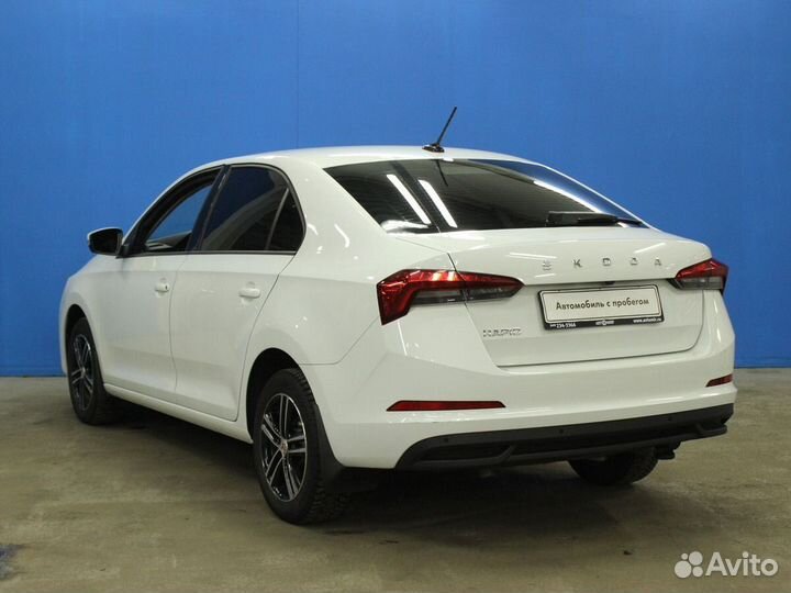 Skoda Rapid 1.6 AT, 2021, 39 774 км