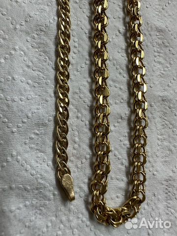 Золотые цепочки 585 проба кулон браслет