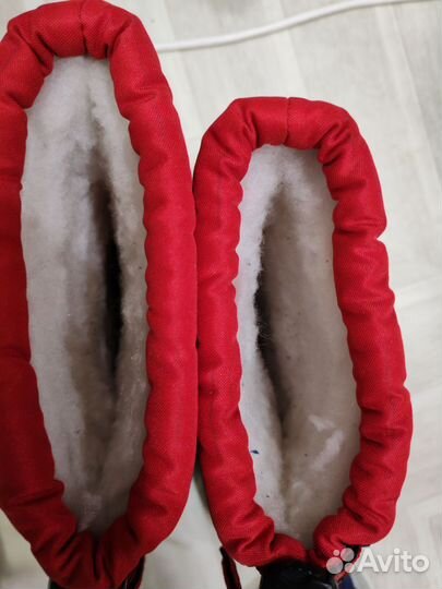 Зимние меховые ботинки