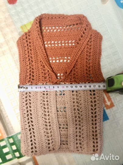 Жилетка на девочку 3-6 мес