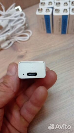 Аккумулятор 9v перезаряжаемый