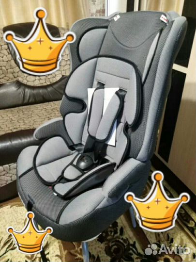 Новые автокресла гр.1,2,3 детям с 9-36кг Арт.63