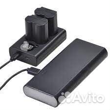 Batmax NP-W235 двойное з/у + два аккумулятора