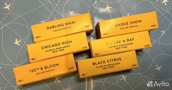 Миниатюры ароматов vilhelm parfumerie, mugler