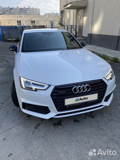 Audi A4 2.0 AMT, 2017, битый, 34 400 км